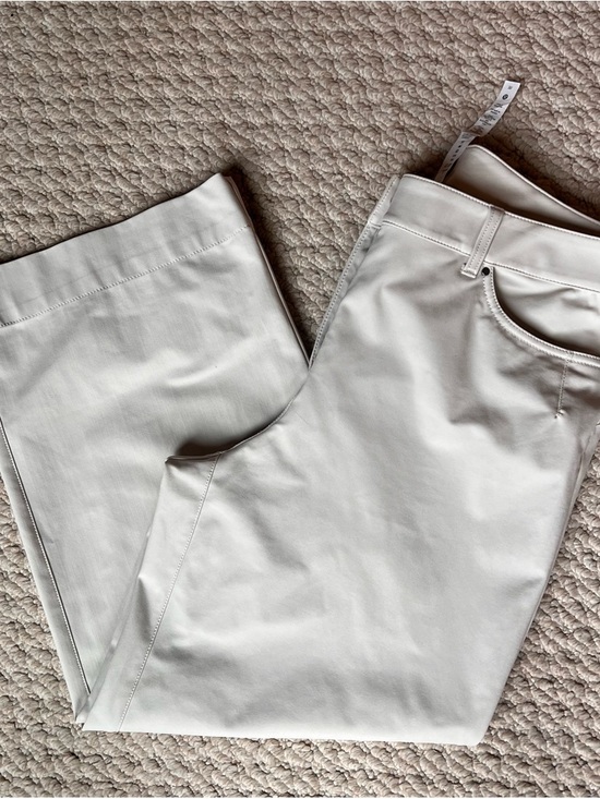 lululemon athletica Pants - Lululemon Cream Wide -Leg Pants- sz 30